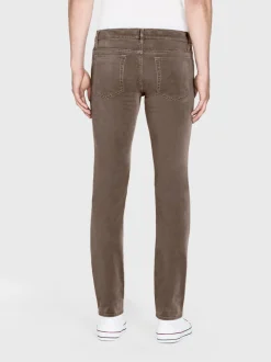 FRAME L'Homme Slim Brushed Twill in Dusty Grey< Slim