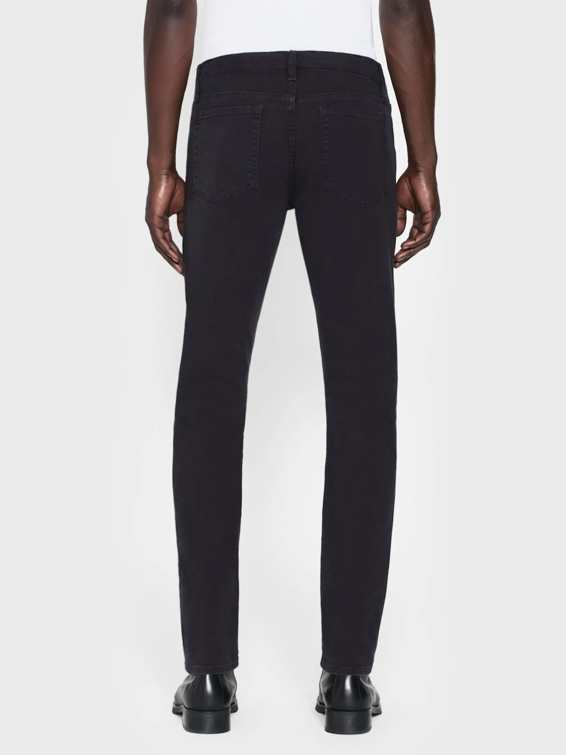 FRAME L'Homme Slim Twill in Dark Gray< Slim