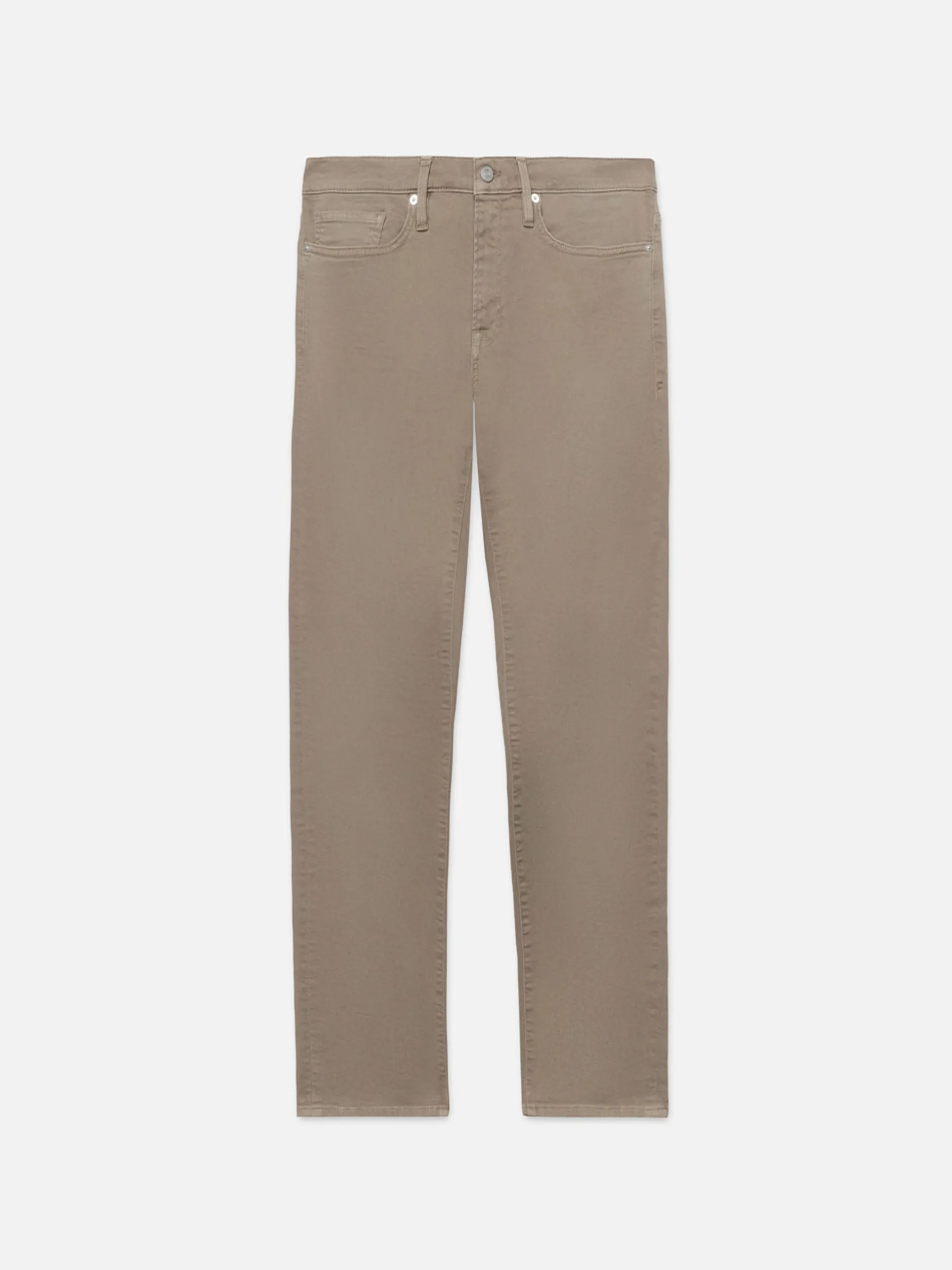 FRAME L'Homme Slim Twill in Garage Grime< Slim|Pants & Shorts