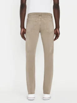 FRAME L'Homme Slim Twill in Garage Grime< Slim|Pants & Shorts