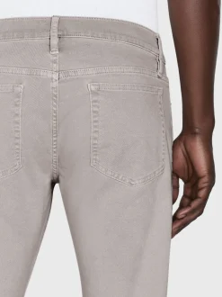 FRAME L'Homme Slim Twill in Garage Blue Grey< Slim