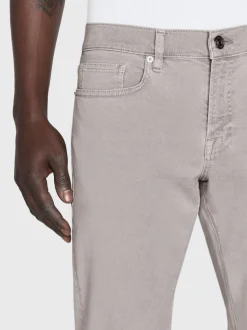 FRAME L'Homme Slim Twill in Garage Blue Grey< Slim