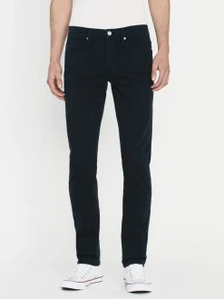 FRAME L'Homme Slim Twill in Garage Navy< Slim|Pants & Shorts