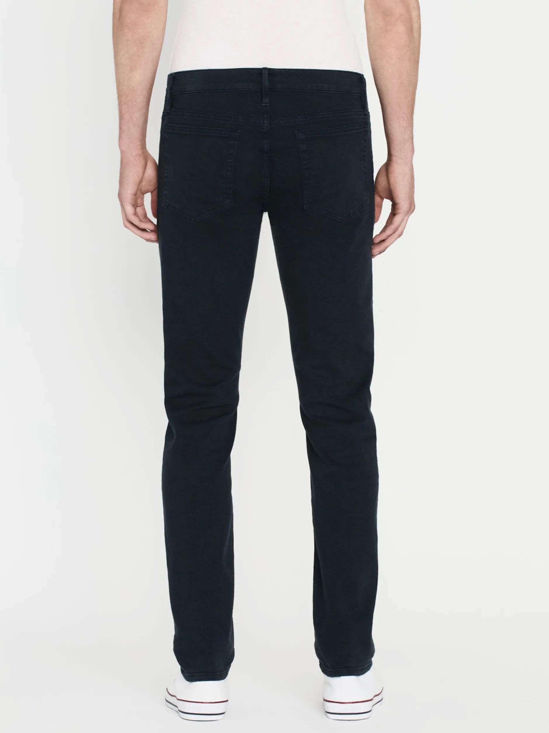 FRAME L'Homme Slim Twill in Garage Navy< Slim|Pants & Shorts