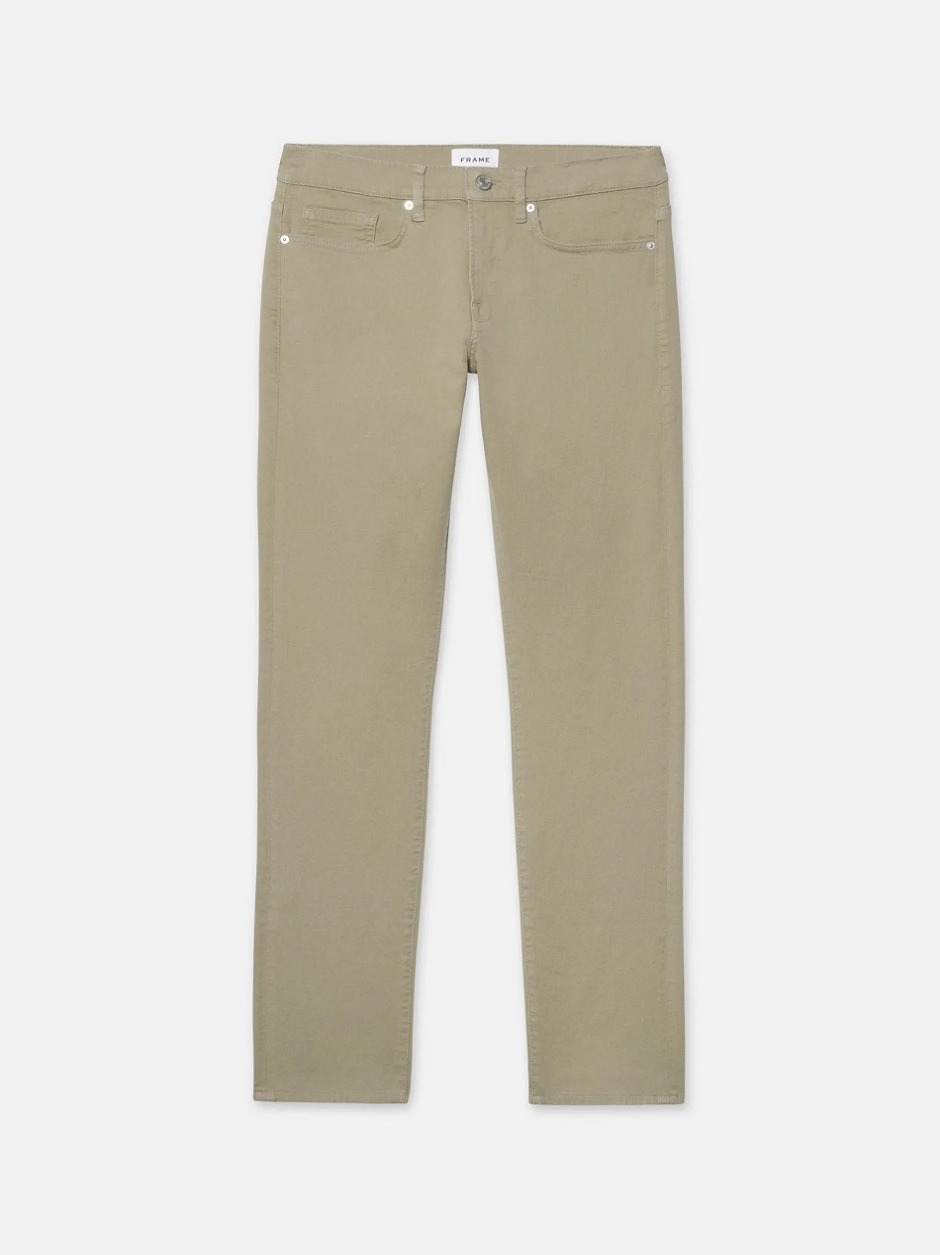 FRAME L'Homme Slim Twill in Garage Dry Sage< Slim