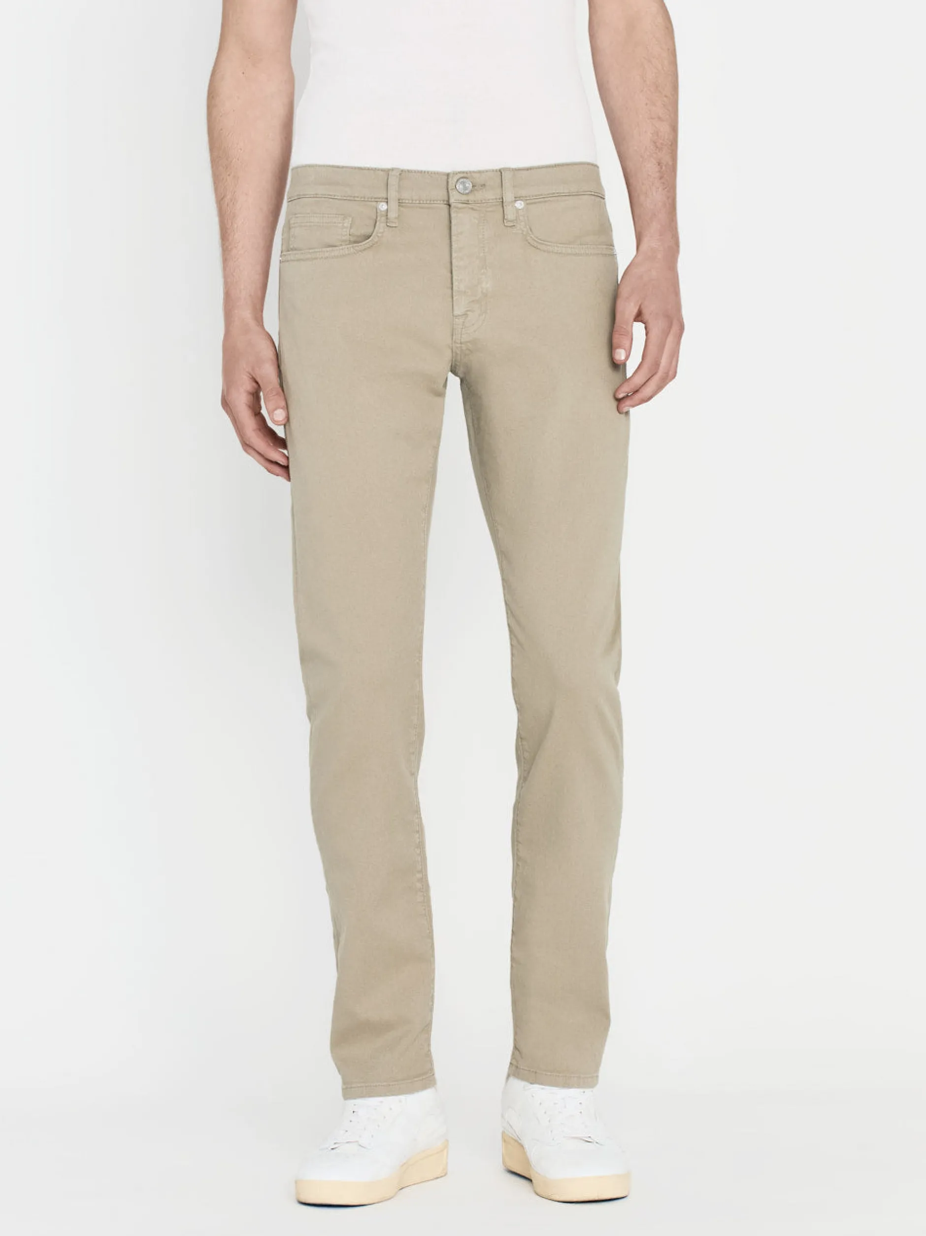 FRAME L'Homme Slim Twill in Garage Dry Sage< Slim
