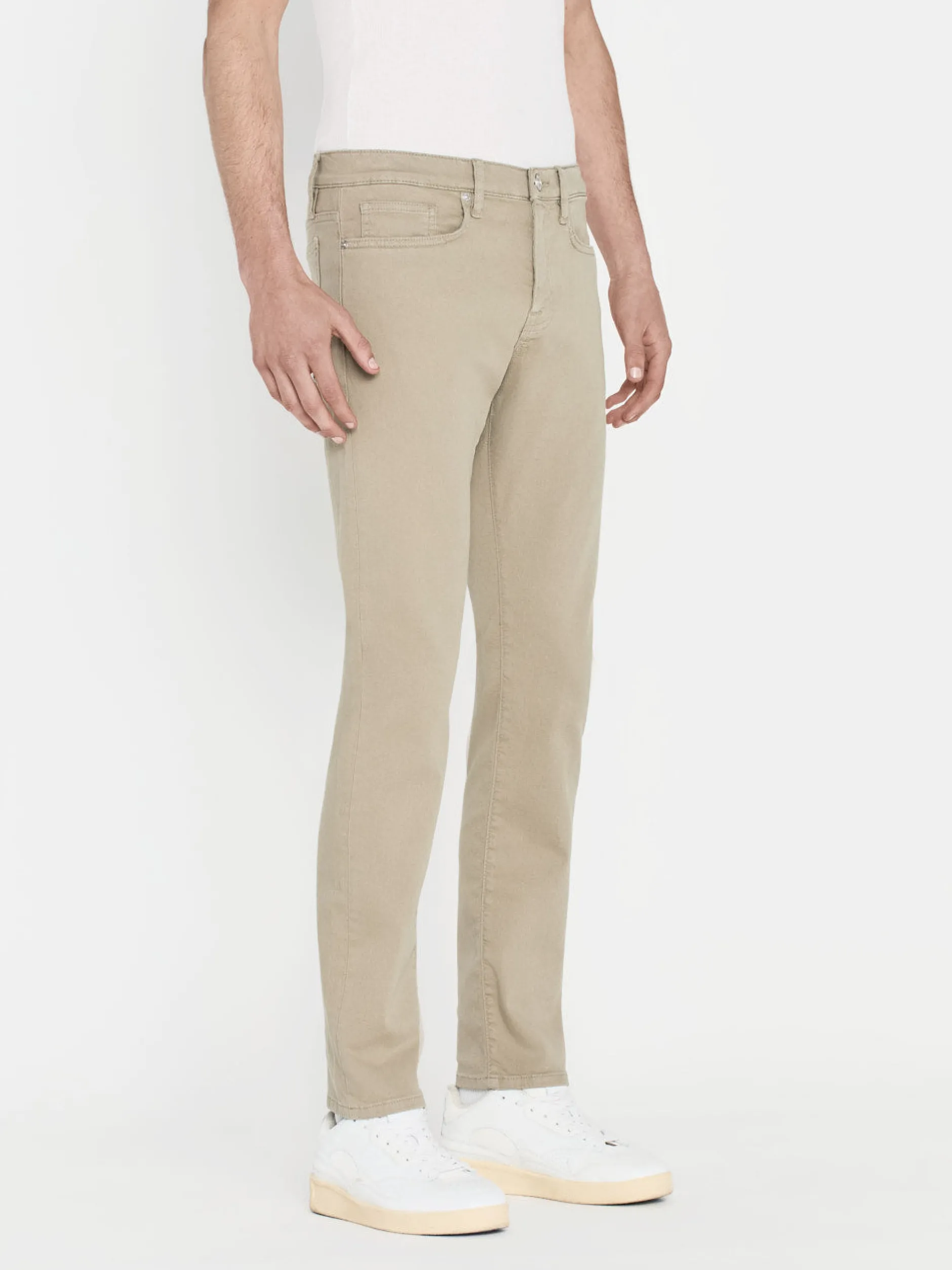 FRAME L'Homme Slim Twill in Garage Dry Sage< Slim