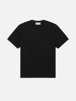 FRAME Light Weight Woolen Tee in< Tees & Polos