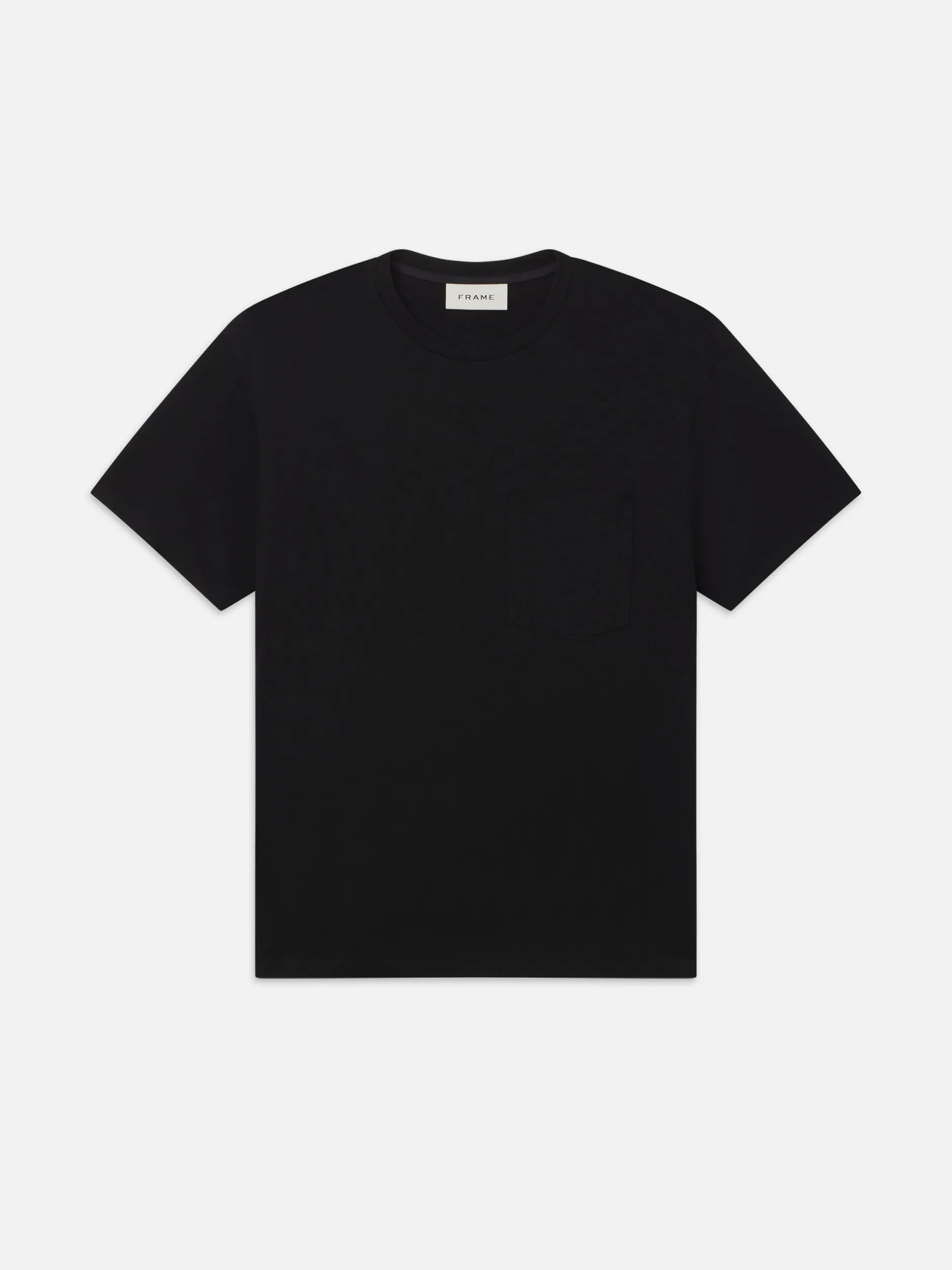 FRAME Light Weight Woolen Tee in< Tees & Polos