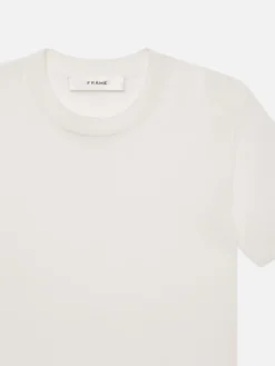 FRAME Luxe Baby Tee in<Women Tanks & Tees