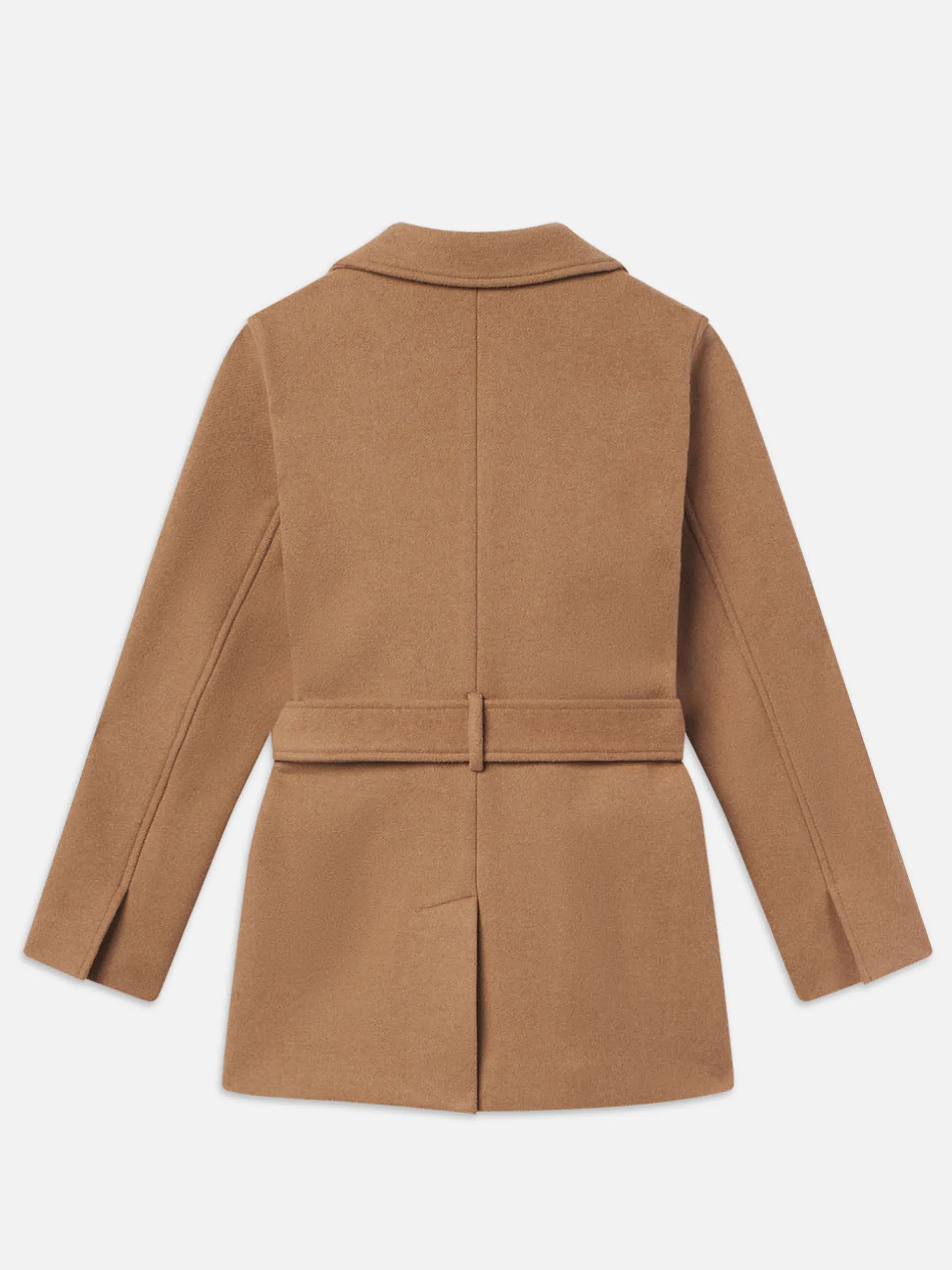 FRAME Melton Safari Jacket in Light Camel<Women Jackets & Coats