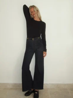 FRAME Modern Pocket Jean in<Women Wide Leg