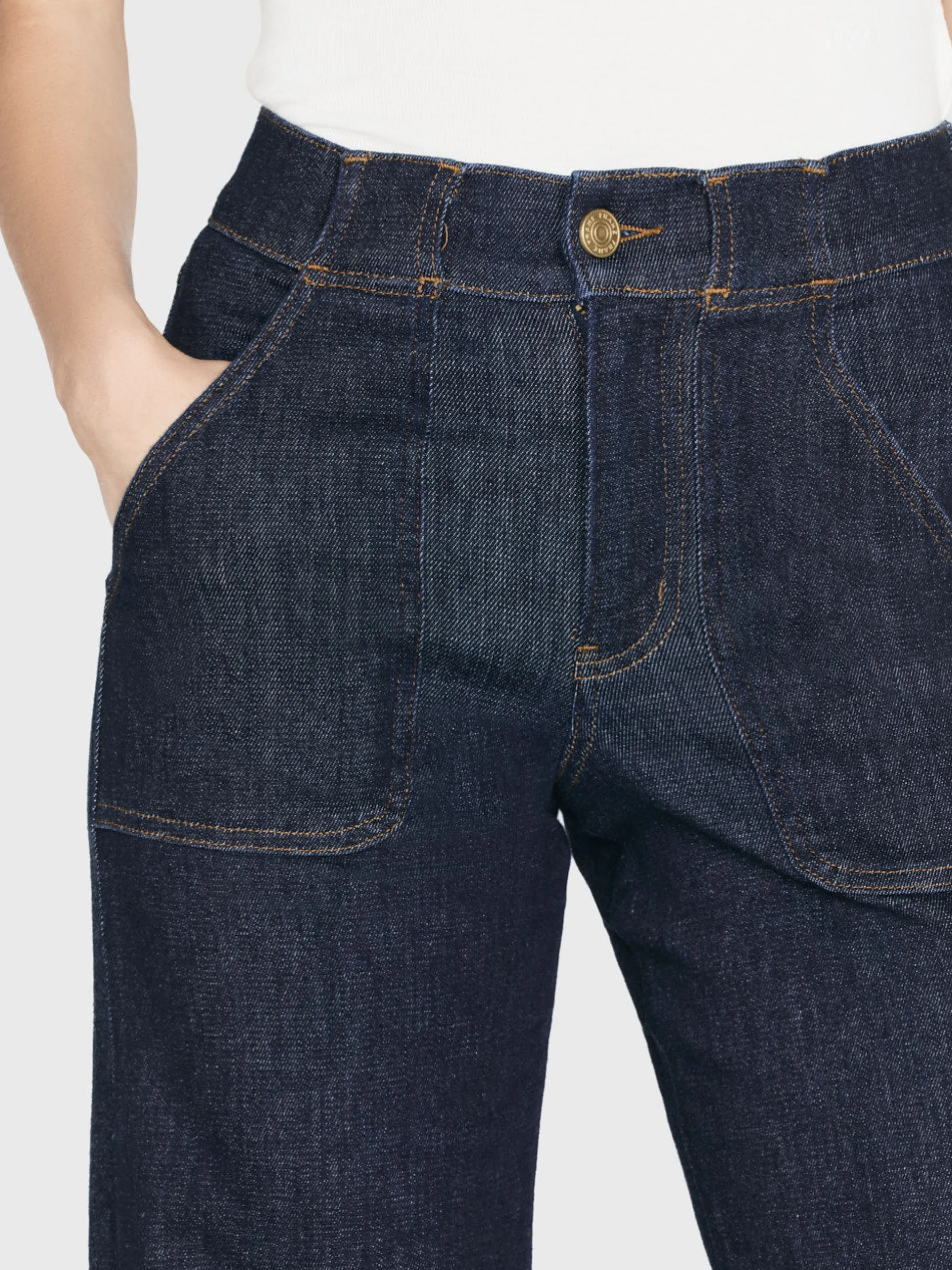FRAME Modern Pocket Jean in<Women Wide Leg