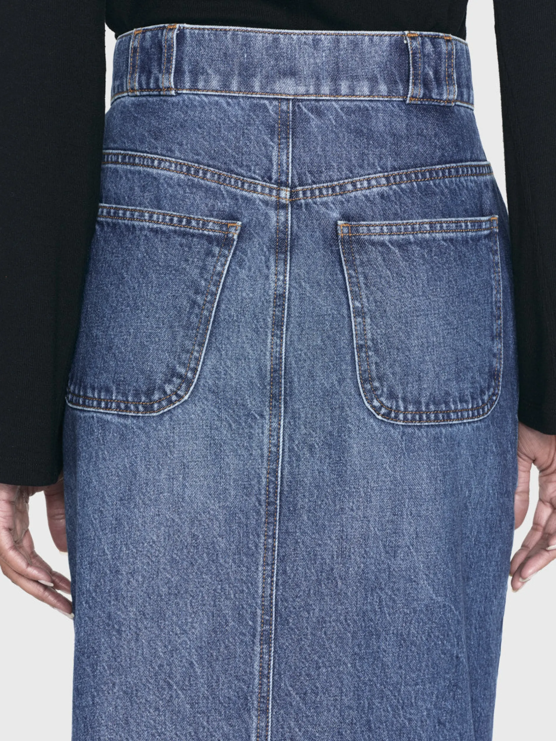 FRAME Modern Pocket Midi Skirt in<Women Skirts & Shorts