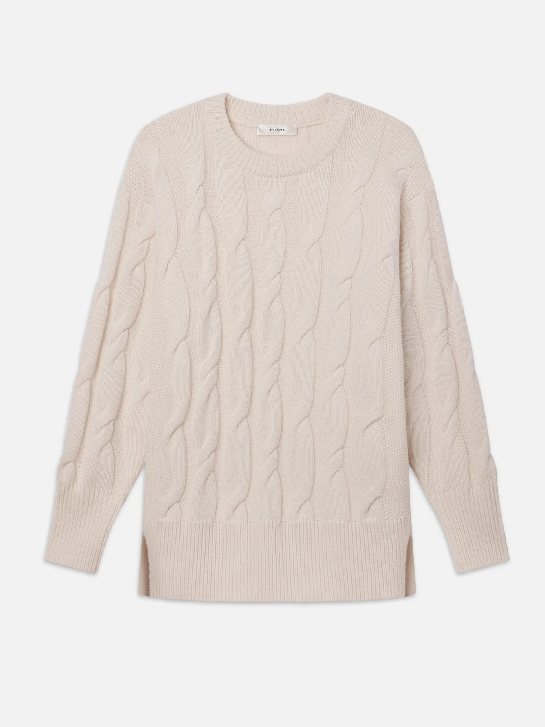 FRAME Oversized Cable Knit Sweater in<Women Sweaters