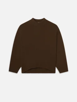 FRAME Oversized Cashmere Crew in<Women Sweaters