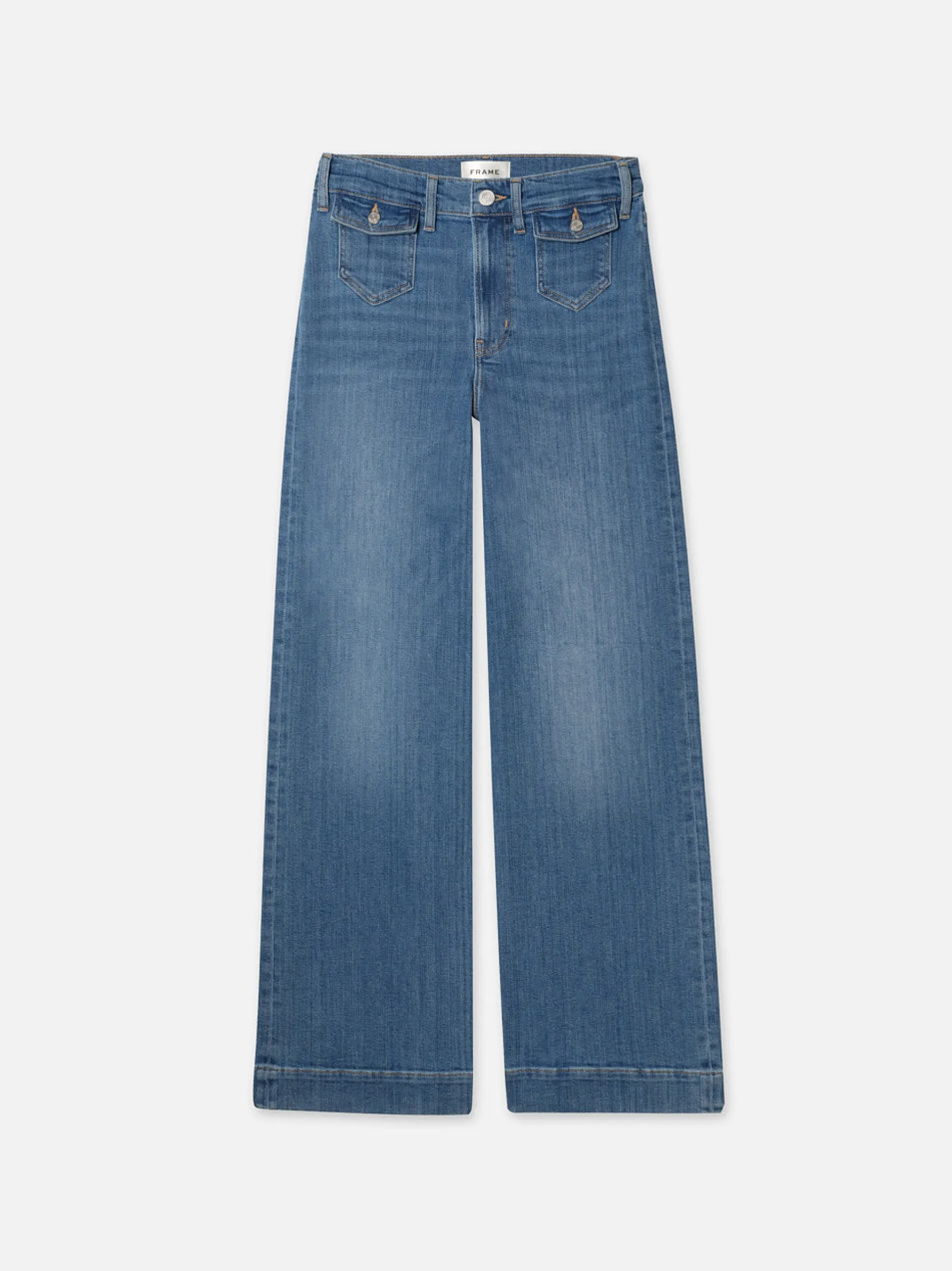 FRAME Patch Pocket Slim Palazzo in<Women Wide Leg