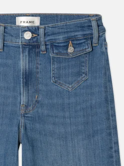 FRAME Patch Pocket Slim Palazzo in<Women Wide Leg