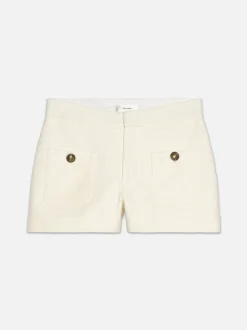 FRAME Patch Pocket Trouser Short in<Women Skirts & Shorts