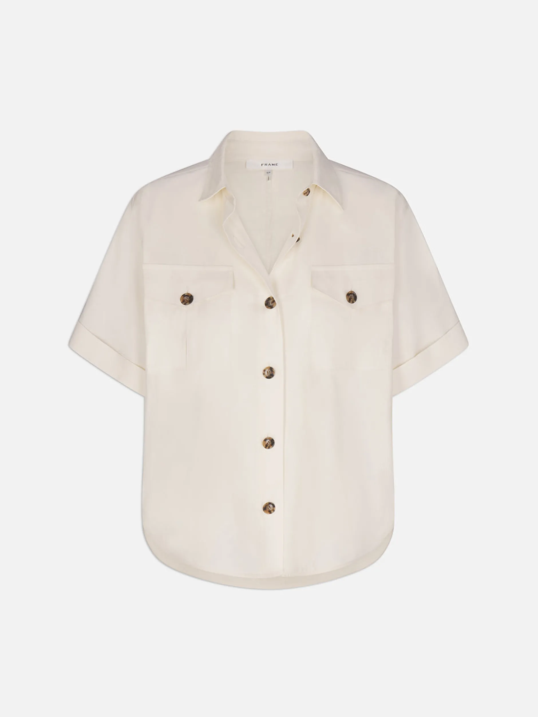 FRAME Patch Pocket Utility Shirt in<Women Tops & Blouses