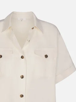 FRAME Patch Pocket Utility Shirt in<Women Tops & Blouses