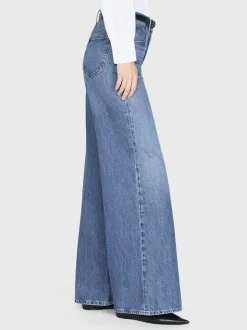 FRAME Pixie Easy Wide Flare in<Women Wide Leg|Petite