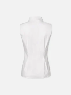 FRAME Pleated Sleeveless Shirt in<Women Tops & Blouses