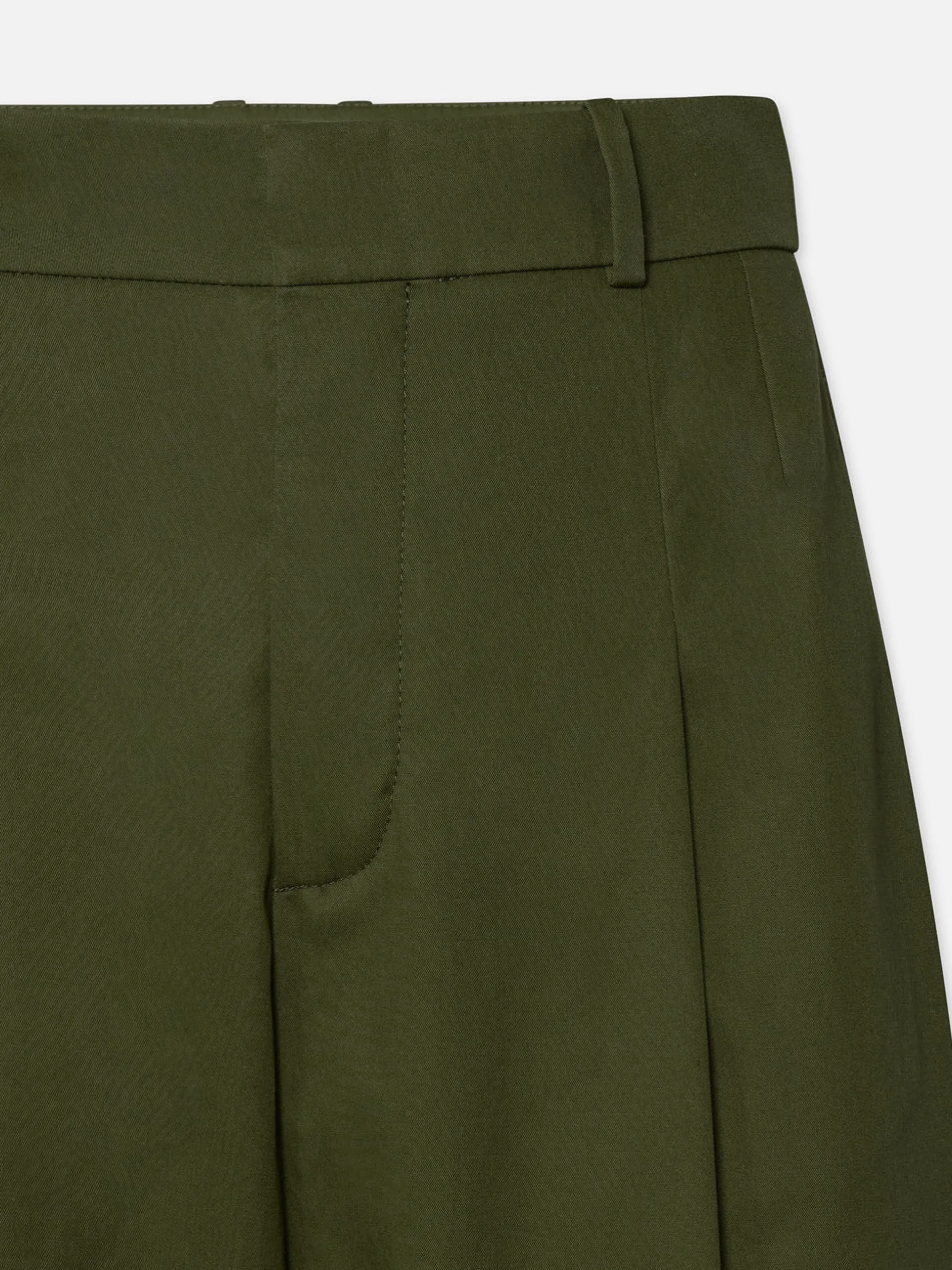 FRAME Pleated Wide Leg Pant in<Women Pants
