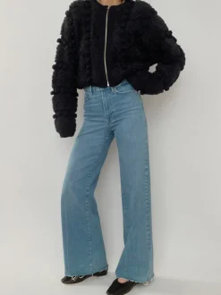 FRAME Pom Pom Cardi in<Women Sweaters