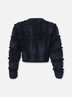 FRAME Pom Pom Cardi in<Women Sweaters