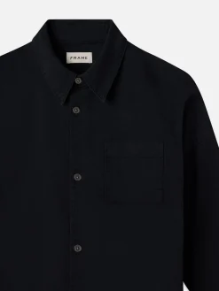 FRAME Relaxed Denim Shirt in< Denim Shirts|Shirts