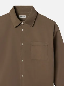 FRAME Relaxed Denim Shirt in< Denim Shirts|Shirts