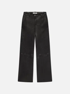 FRAME Relaxed Leather Trouser in<Women Leather & Suede|Pants