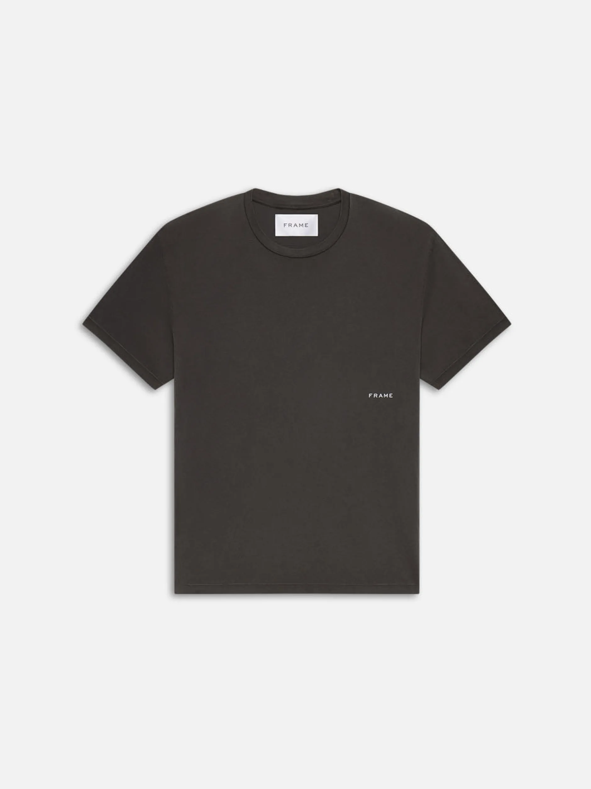 FRAME Relaxed Tee in Washed Anthracite< Tees & Polos