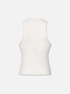 FRAME Rib Scoop Neck Tank in<Women Tanks & Tees