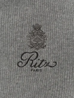 FRAME Ritz Men's Cashmere Full Zip Hoodie in Warm Gray< Sweaters & Hoodies