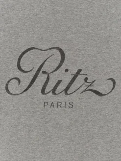 FRAME Ritz Men's Cropped Relaxed T Shirt in Heather Grey< Tees & Polos
