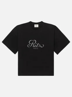 FRAME Ritz Men's Cropped Relaxed T Shirt in< Tees & Polos