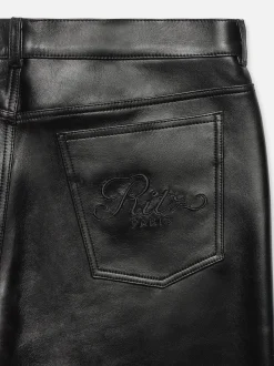 FRAME Ritz Men's Leather Pant in< Leather & Suede