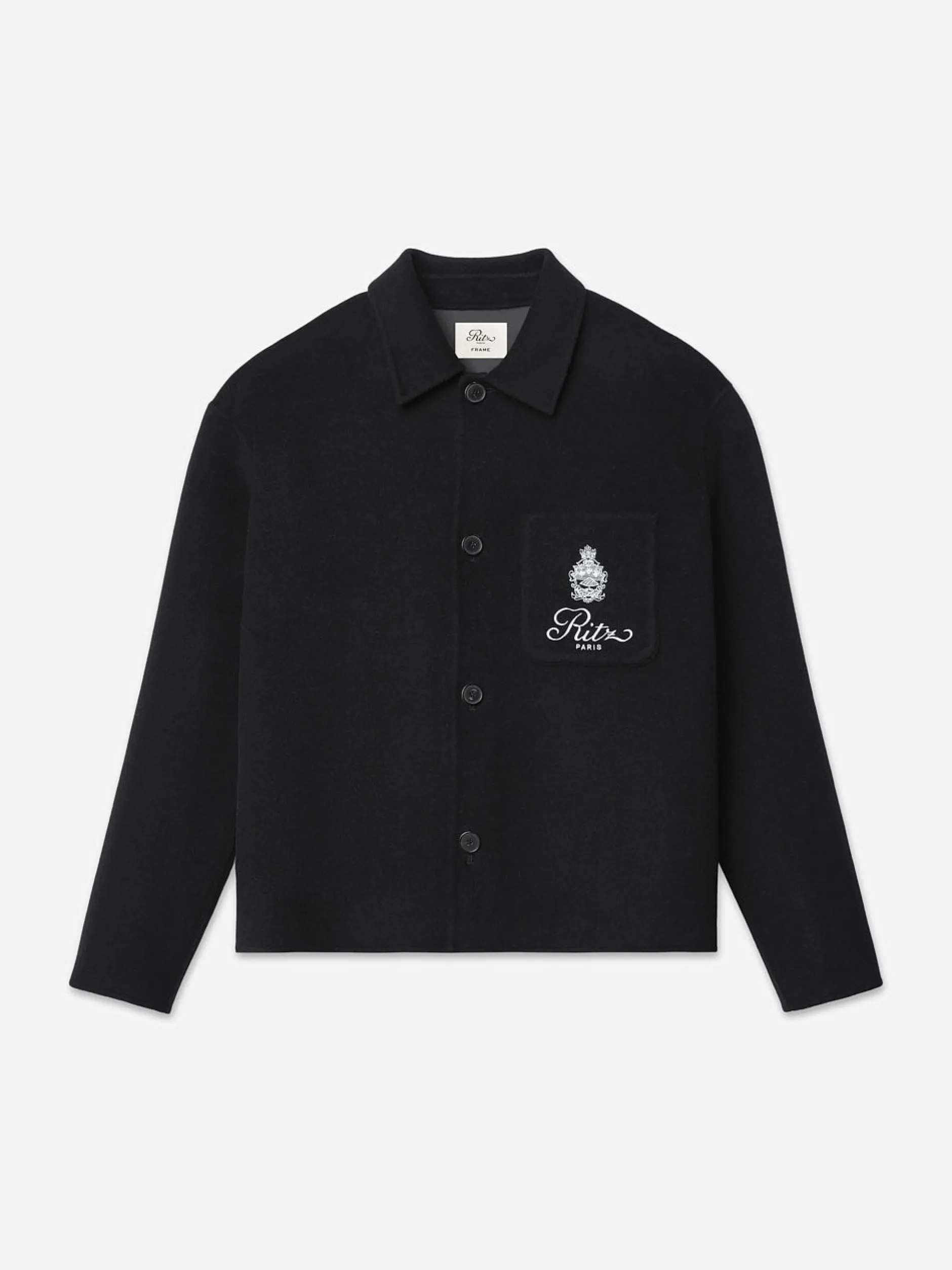 FRAME Ritz Men's Wool Shirt in< Jackets & Coats|Shirts