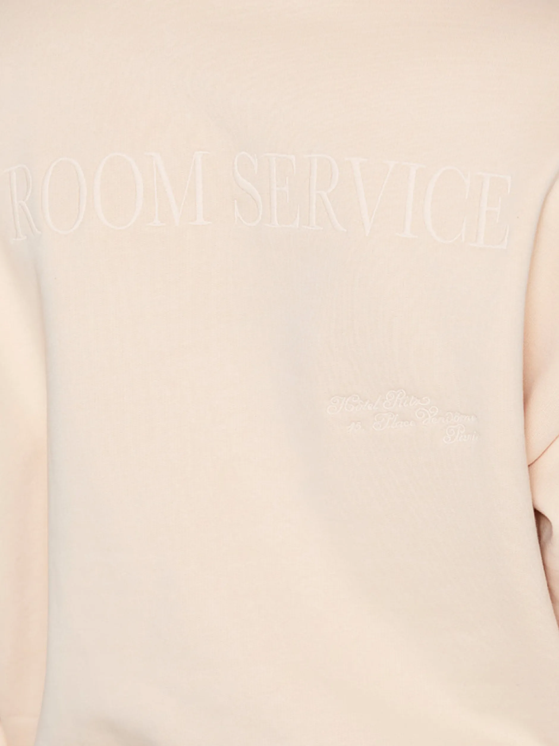 FRAME Ritz Women Room Service Hoodie in Ritz Pink<Women Sweaters