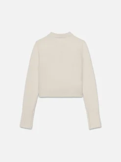 FRAME Ritz Women's Cashmere Sweater in Off White<Women Sweaters