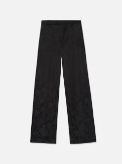 FRAME Ritz Women's Pajama Trouser in Black Multi<Women Pants