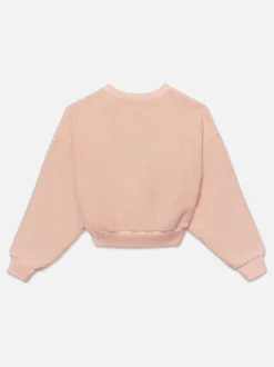 FRAME Ritz Women's Terry Cropped Sweatshirt in Ritz Pink<Women Sweaters