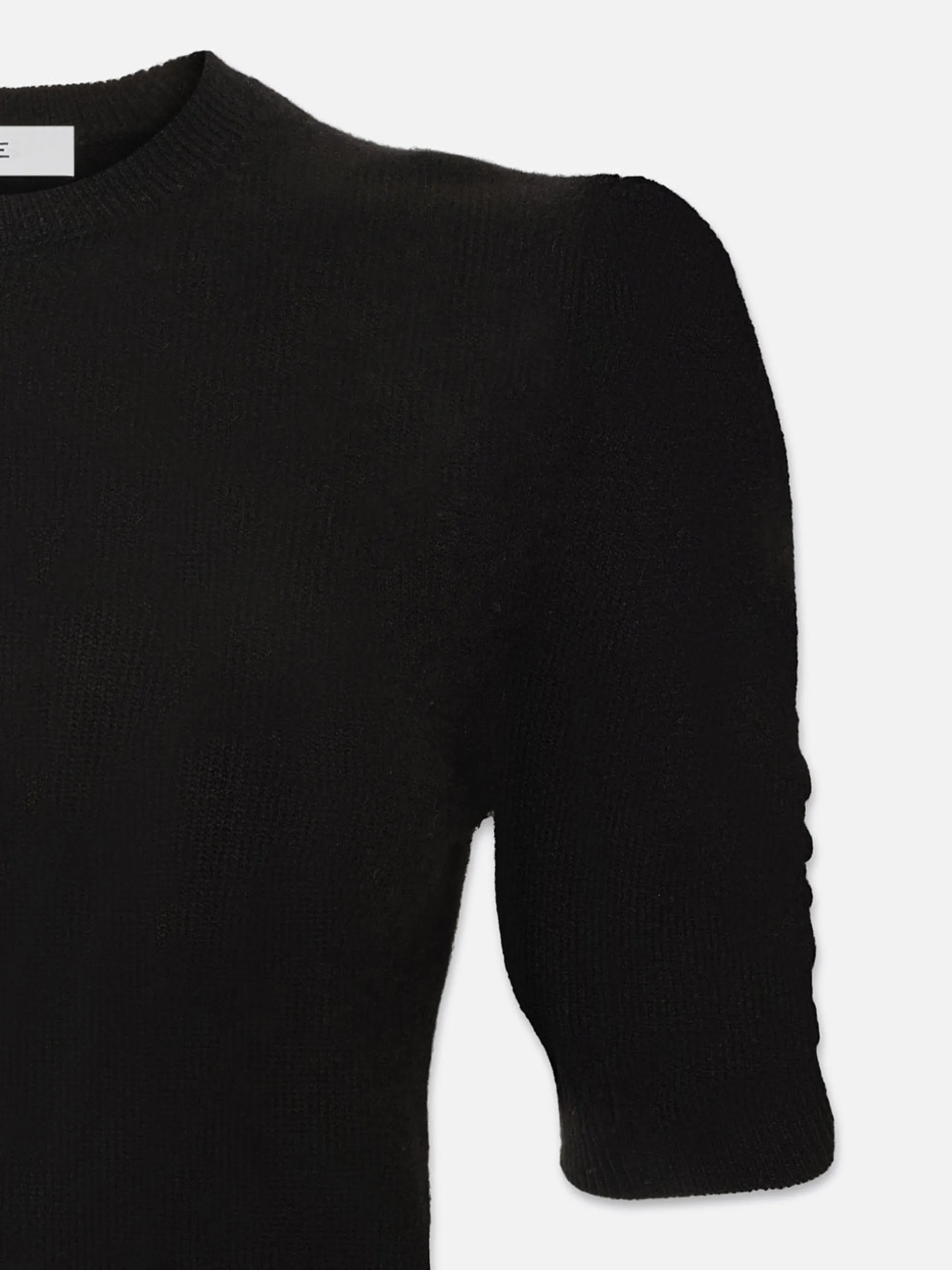 FRAME Ruched Sleeve Cashmere Sweater in<Women Sweaters
