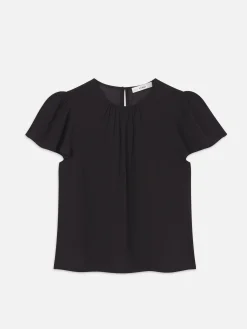 FRAME Ruffle Sleeve Blouse in<Women Tops & Blouses