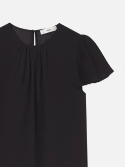 FRAME Ruffle Sleeve Blouse in<Women Tops & Blouses