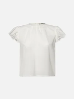 FRAME Ruffle Sleeve Blouse in<Women Tops & Blouses