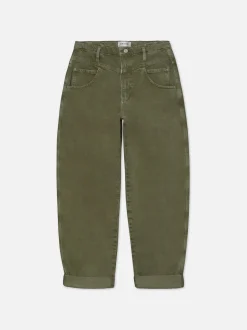 FRAME 90's Utility Loose in Washed Summer Sage<Women Straight
