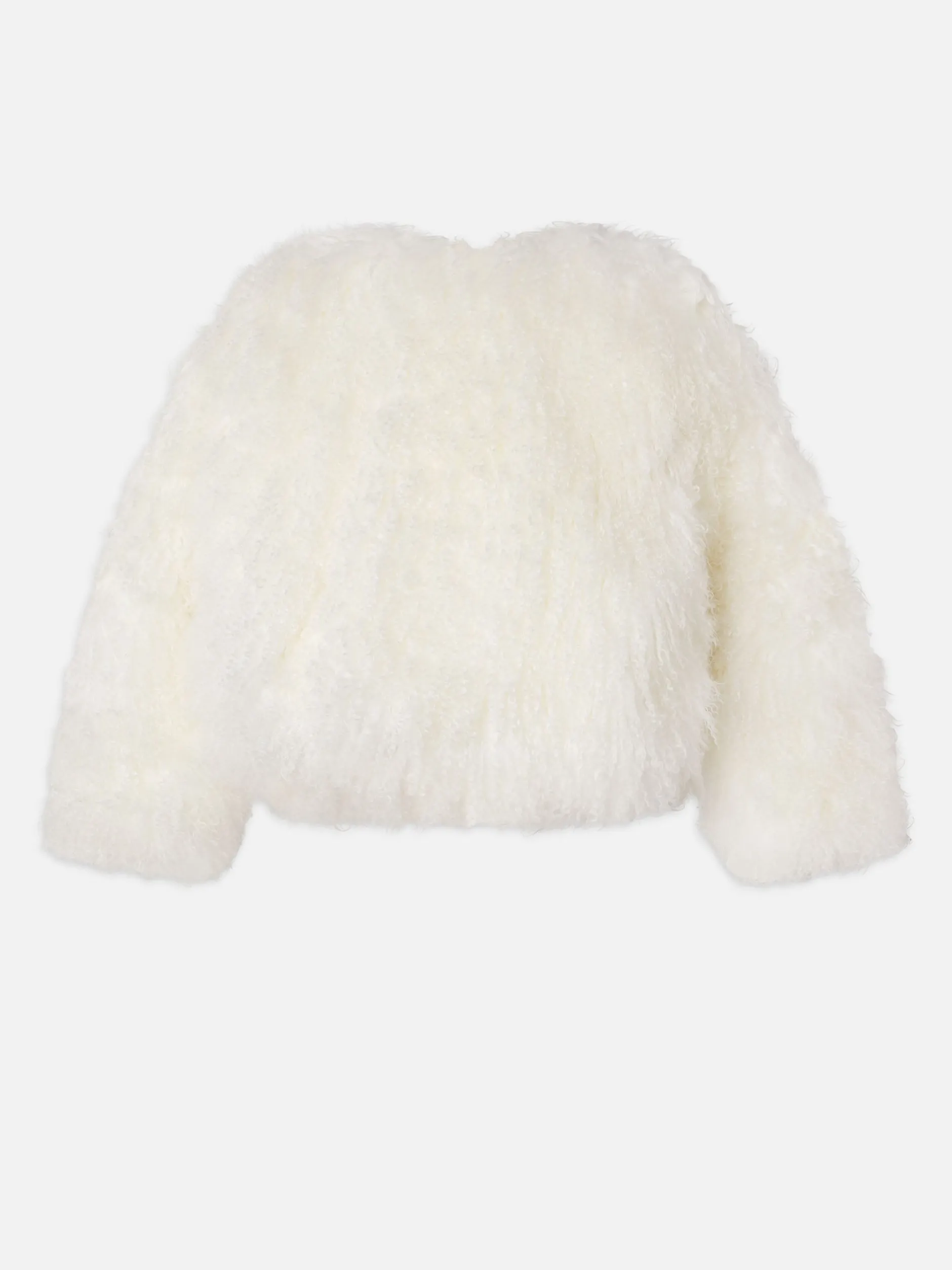 FRAME Shaggy Shearling Coat in<Women Jackets & Coats
